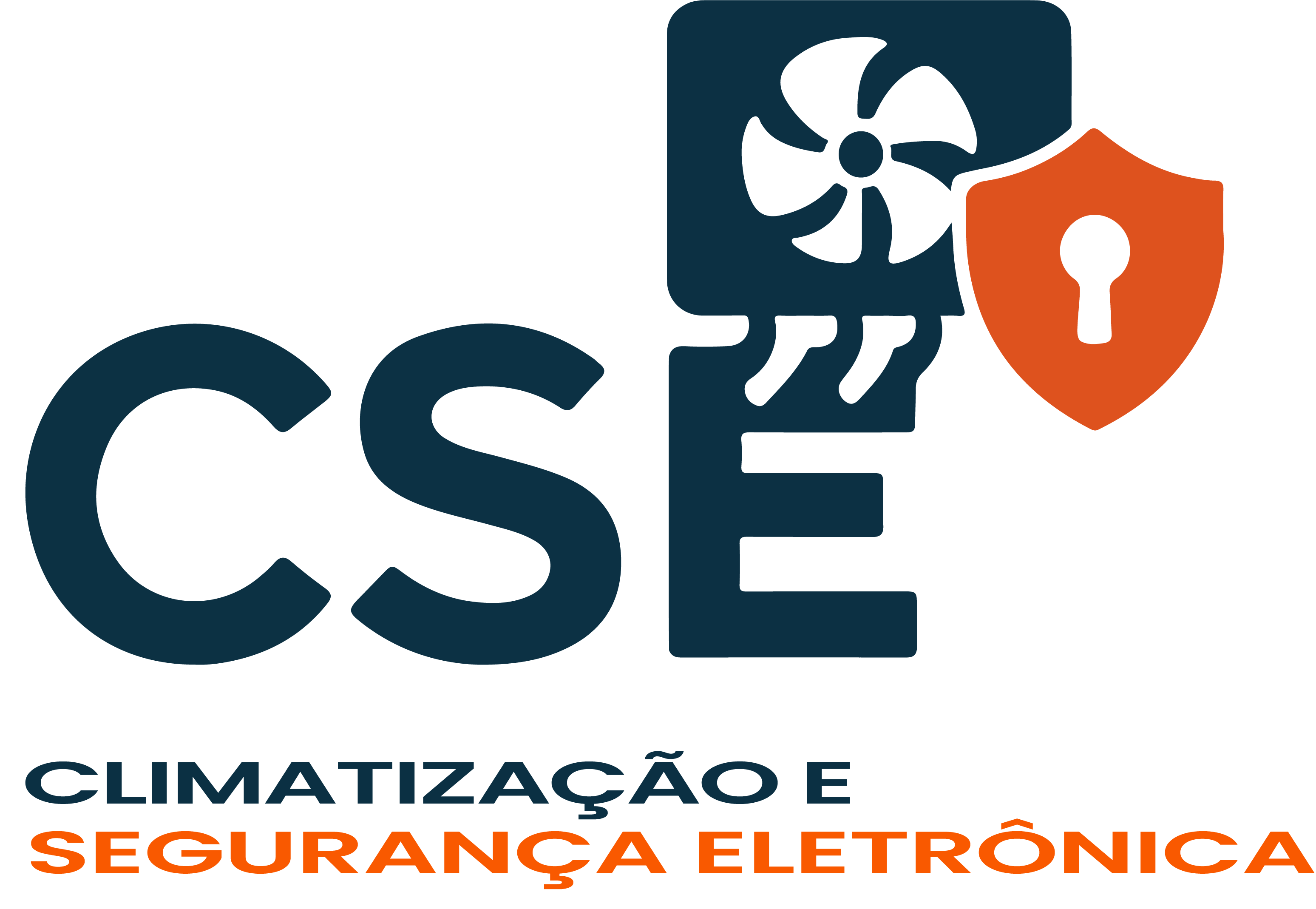 Logo CSE Climatização e Segurança Eletrônica